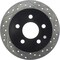Centric Parts Sport Drilled/Slotted Brake Rotor, 127.62058L 127.62058L - alternate 1
